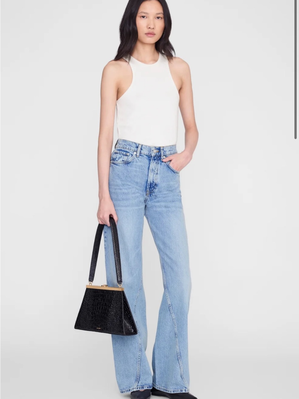 Anine Bing White tank size medium